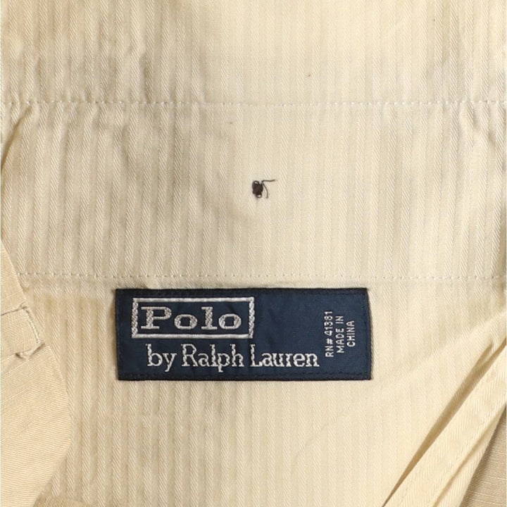 Ralph Lauren POLO by Ralph Lauren linen pants, slacks, men's size w37 linen Beige type Vintage Second Hand