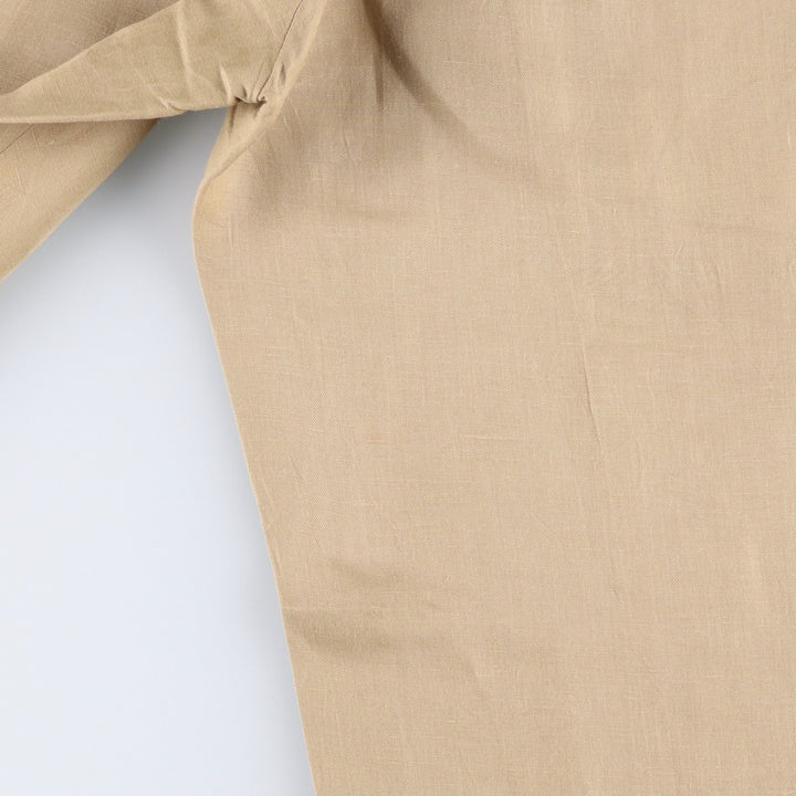 Ralph Lauren POLO by Ralph Lauren Men's Slacks, Size W37 linen Beige type Vintage Second Hand