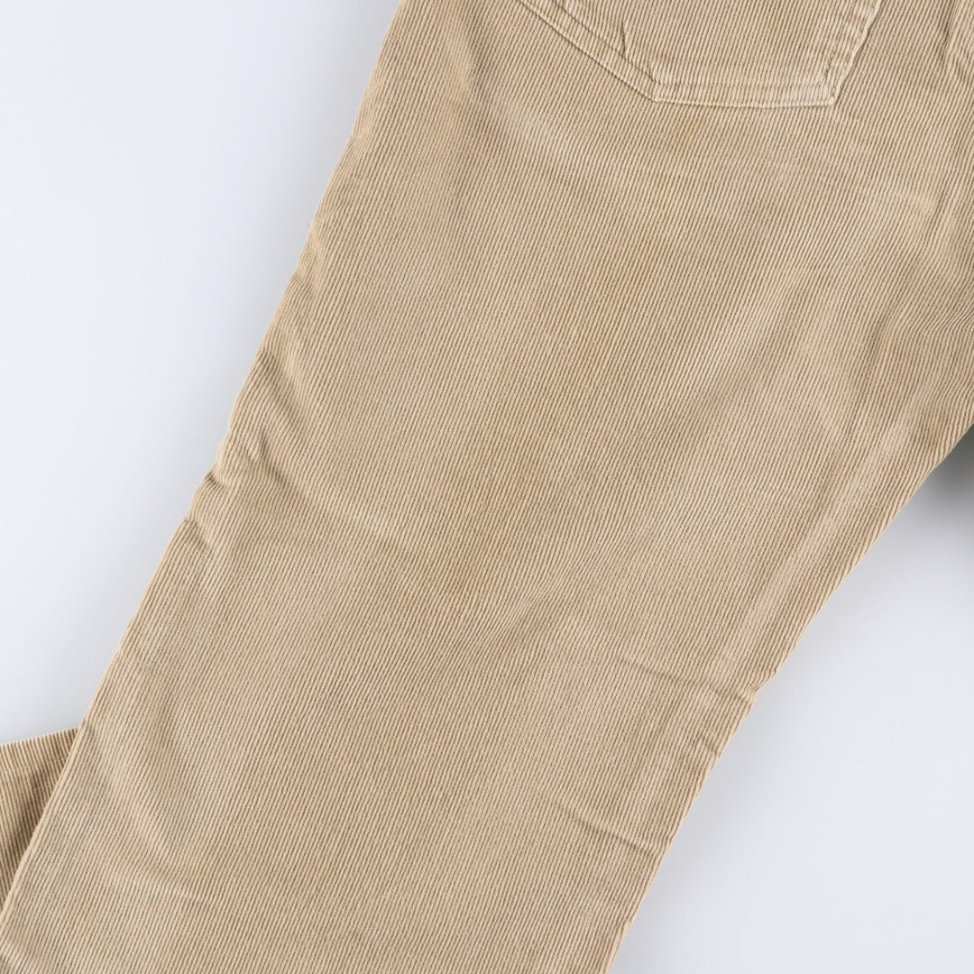 Levi's 569 Loose Straight Corduroy Pants, Men's, Size 34 cotton Beige type Vintage Second Hand