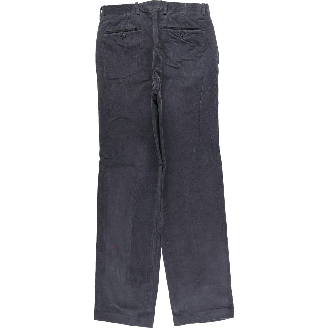 Ralph Lauren Lauren corduroy pants, men's size W30 cotton Charcoal Vintage Second Hand