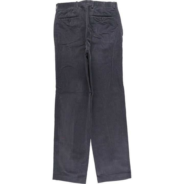 Ralph Lauren Lauren corduroy pants, men's size W30 cotton Charcoal Vintage Second Hand