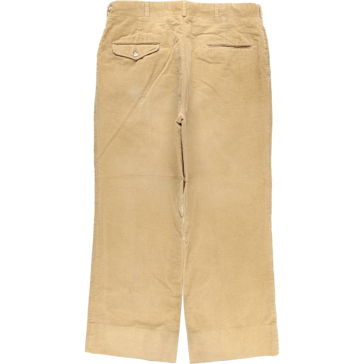 Brooks Brothers Brooksgate Corduroy Pants, Men's, Size W35 unclear Beige type Vintage Second Hand