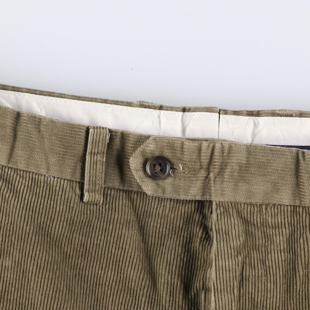 Ralph Lauren Lauren corduroy pants, men's size W37 cotton beige type brown Vintage Second Hand