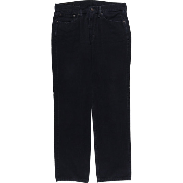 Levi's 514 Corduroy Pants, Men's, Size W34 cotton black type Vintage Second Hand