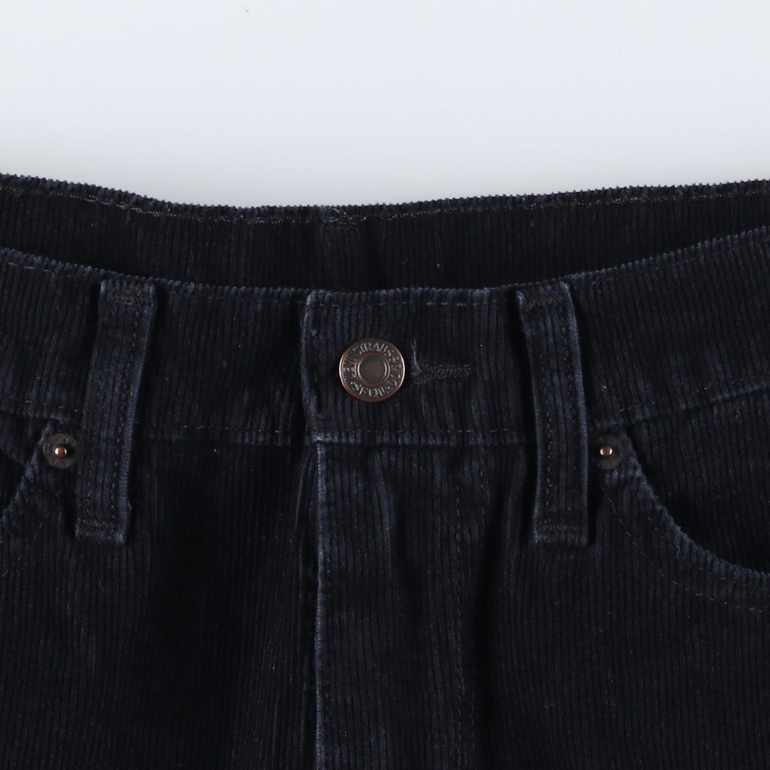 Levi's 514 Corduroy Pants, Men's, Size W34 cotton black type Vintage Second Hand
