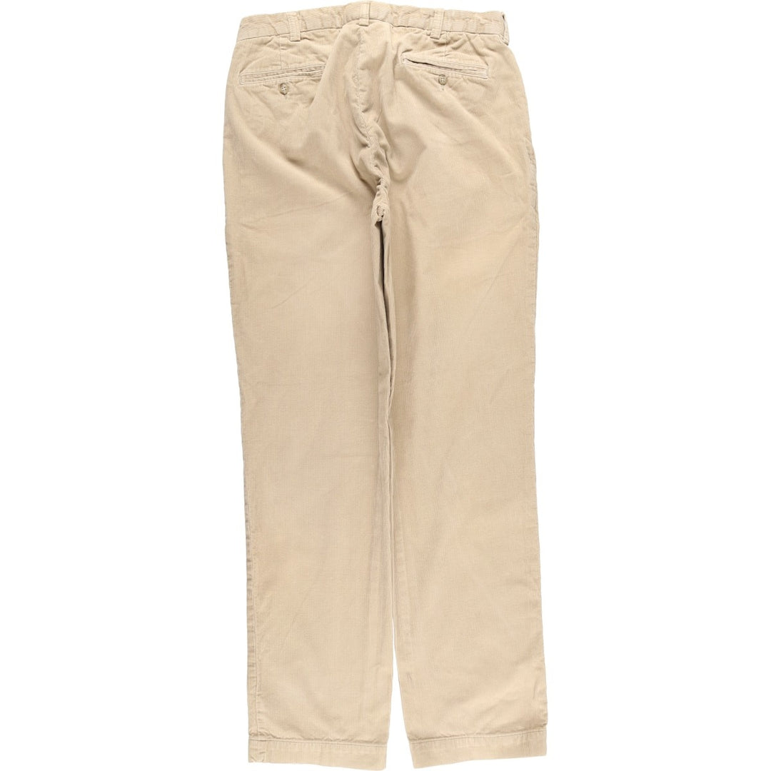 Ralph Lauren POLO by Ralph Lauren Corduroy Pants Men's W33 cotton Beige type Vintage Second Hand
