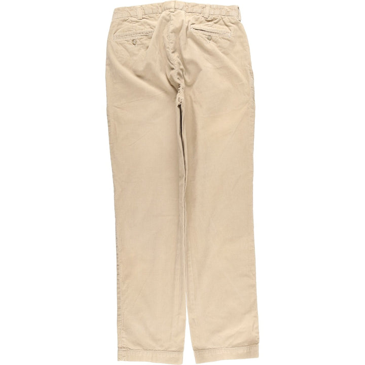 Ralph Lauren POLO by Ralph Lauren Corduroy Pants Men's W33 cotton Beige type Vintage Second Hand