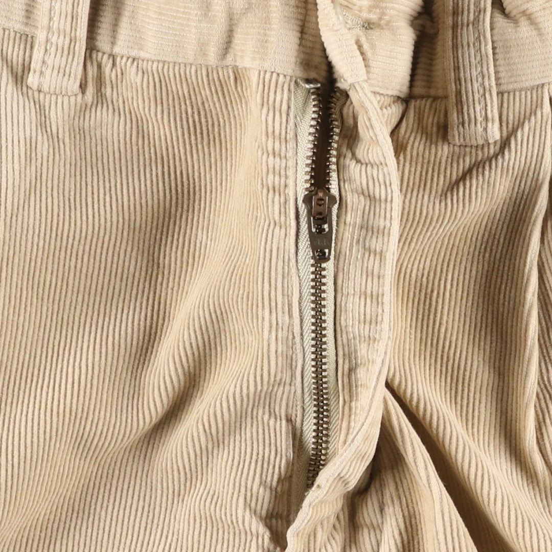 Ralph Lauren POLO by Ralph Lauren Corduroy Pants Men's W33 cotton Beige type Vintage Second Hand