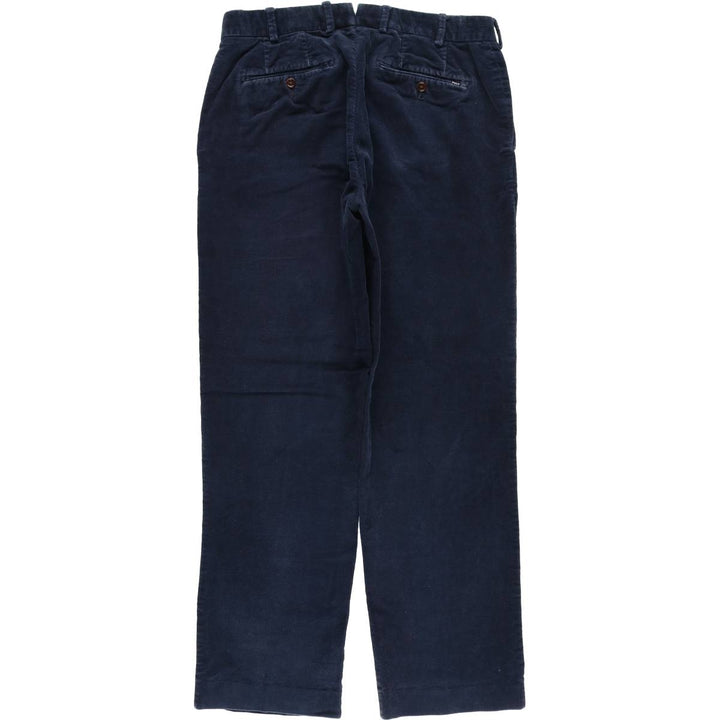 Ralph Lauren POLO by Ralph Lauren Classic Fit Corduroy Pants, Men's, Size W33 cotton Navy blue Vintage Second Hand
