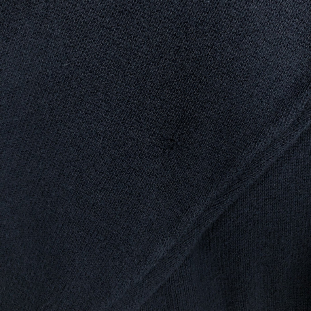 Ralph Lauren Chaps V-neck cotton knit sweater, men's size XL cotton navy blue type Vintage Second Hand
