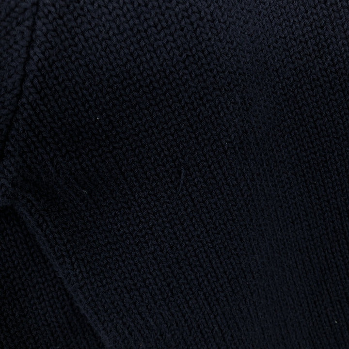 Ralph Lauren POLO by Ralph Lauren Cotton Knit Sweater Men's XL cotton navy blue type Vintage Second Hand