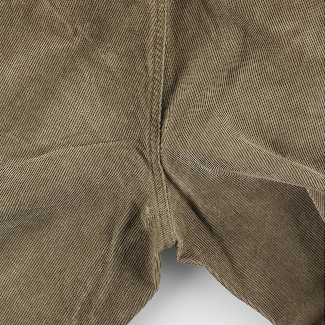 90'S Tommy Hilfiger Corduroy Pants Men's Size W32 cotton Khaki type beige Vintage Second Hand