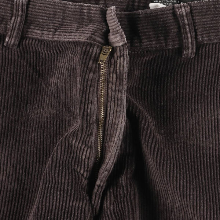 Eddie Bauer Men's Corduroy Pants, Size W33 cotton brown type Vintage Second Hand