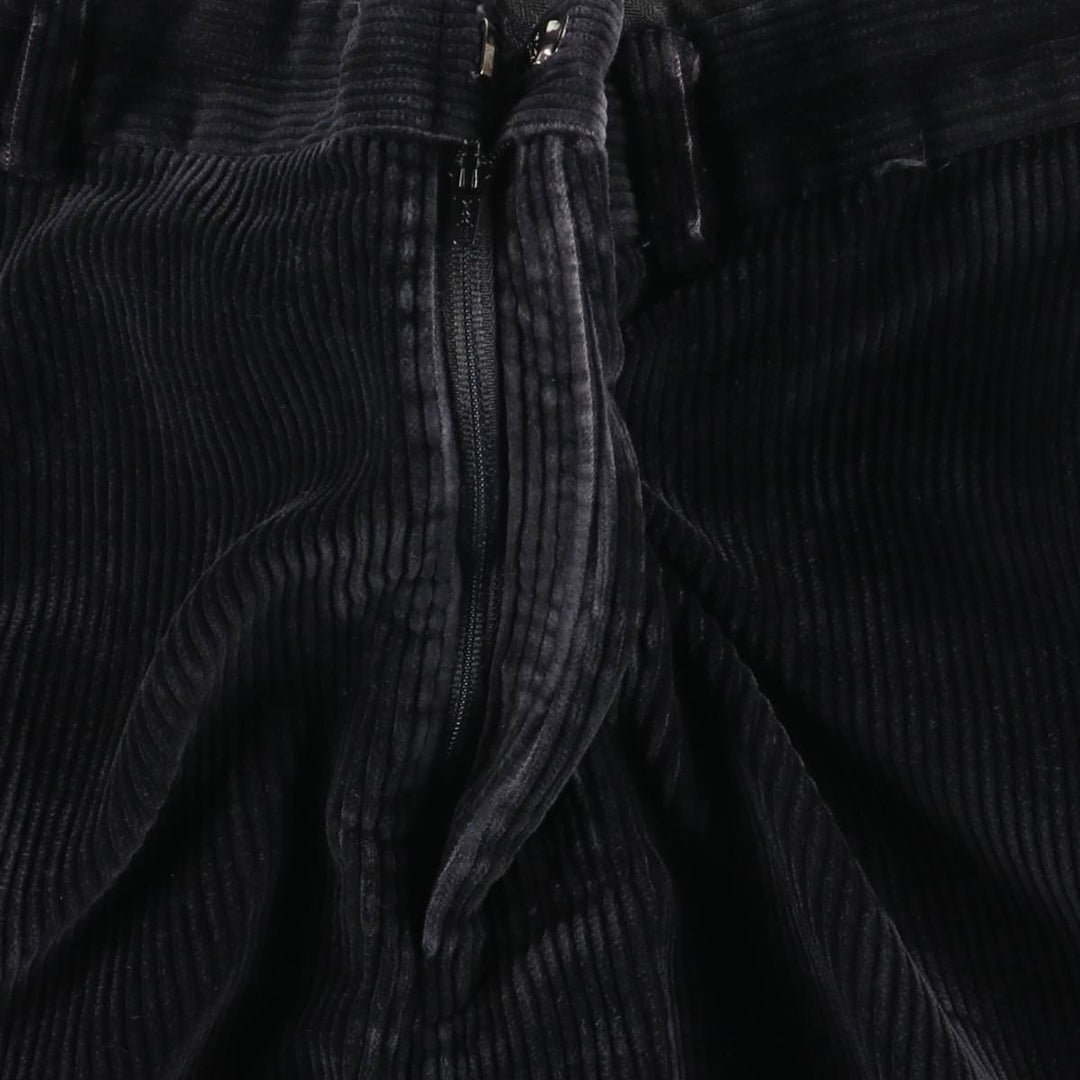 LANDS' END Corduroy Pants Men's Size W34 cotton navy blue type Vintage Second Hand