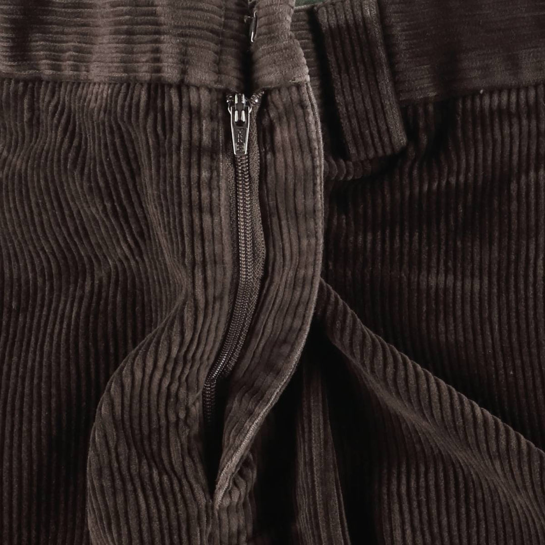 LLBean Natural Fit Corduroy Pants, Men's, Size 34 cotton brown type Vintage Second Hand