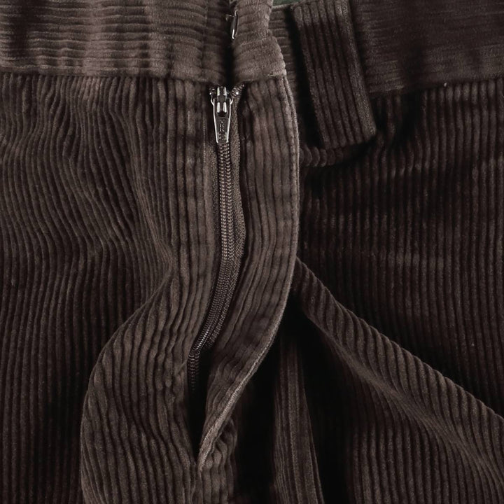 LLBean Natural Fit Corduroy Pants, Men's, Size 34 cotton brown type Vintage Second Hand