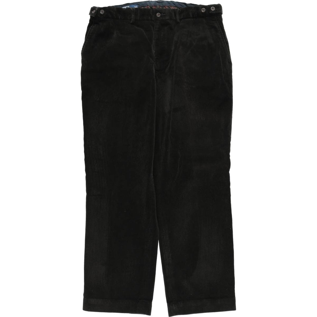 Ralph Lauren Polo by Ralph Lauren Men's Corduroy Pants, Size W34 cotton black type Vintage Second Hand