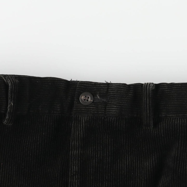 Ralph Lauren Polo by Ralph Lauren Men's Corduroy Pants, Size W34 cotton black type Vintage Second Hand