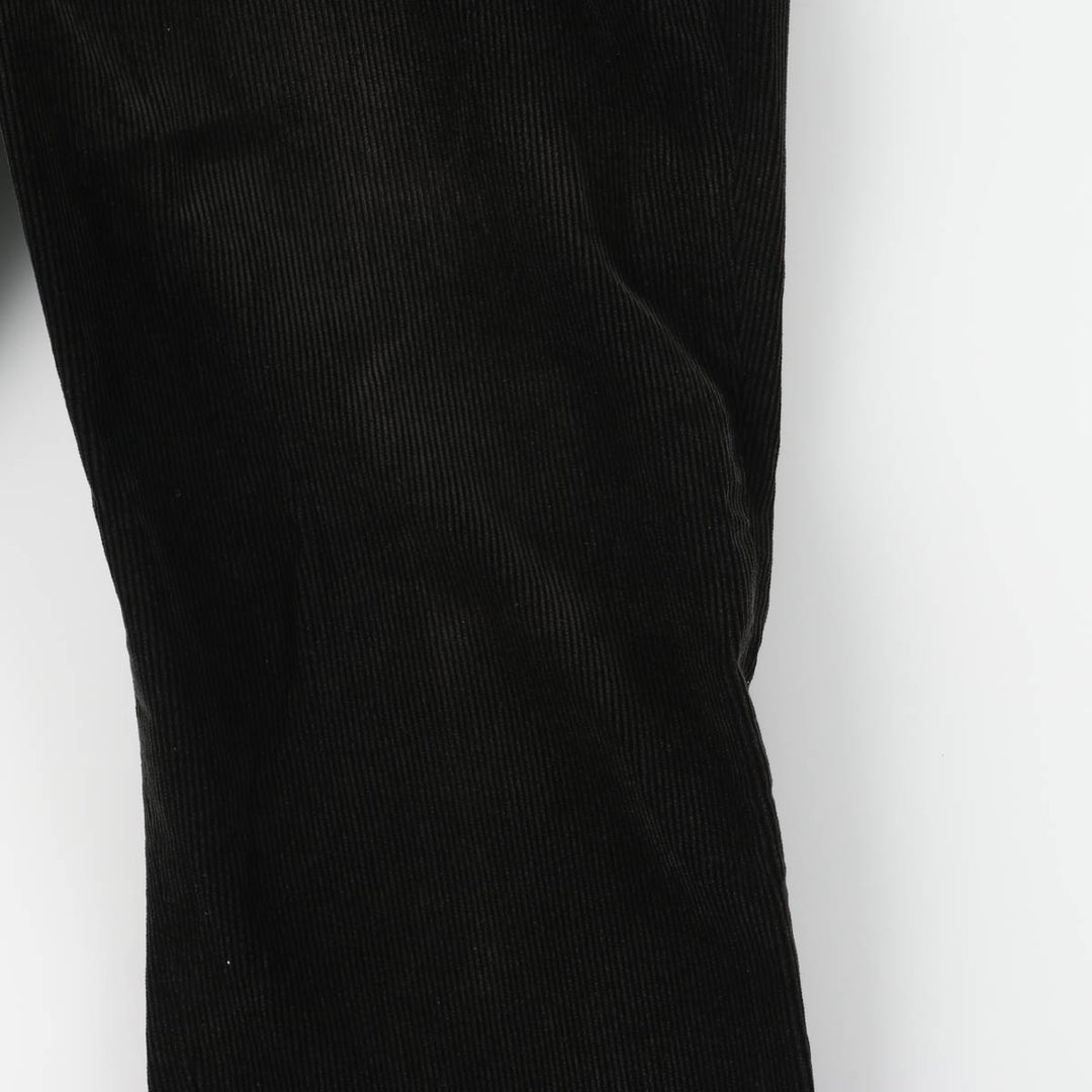 Ralph Lauren Polo by Ralph Lauren Men's Corduroy Pants, Size W34 cotton black type Vintage Second Hand