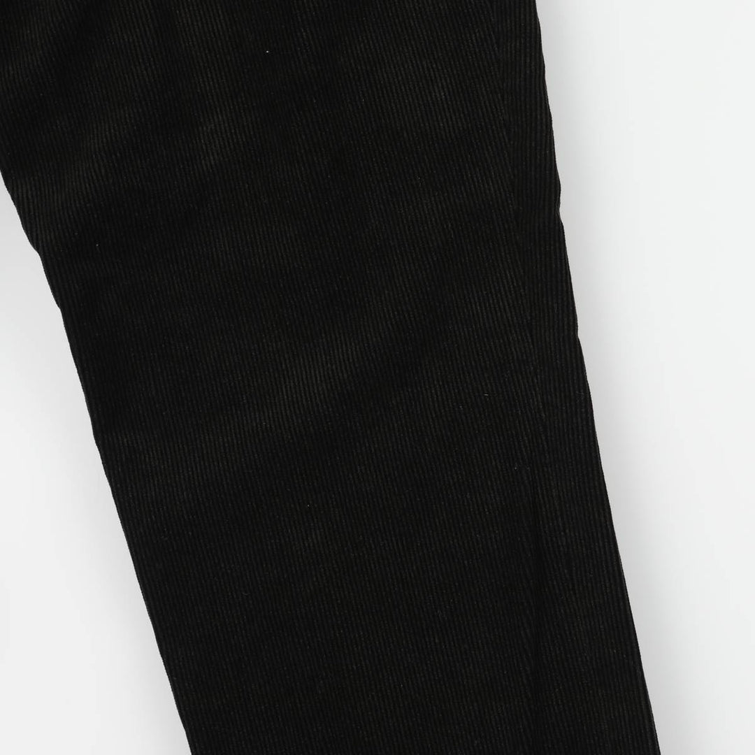 Ralph Lauren Polo by Ralph Lauren Men's Corduroy Pants, Size W34 cotton black type Vintage Second Hand