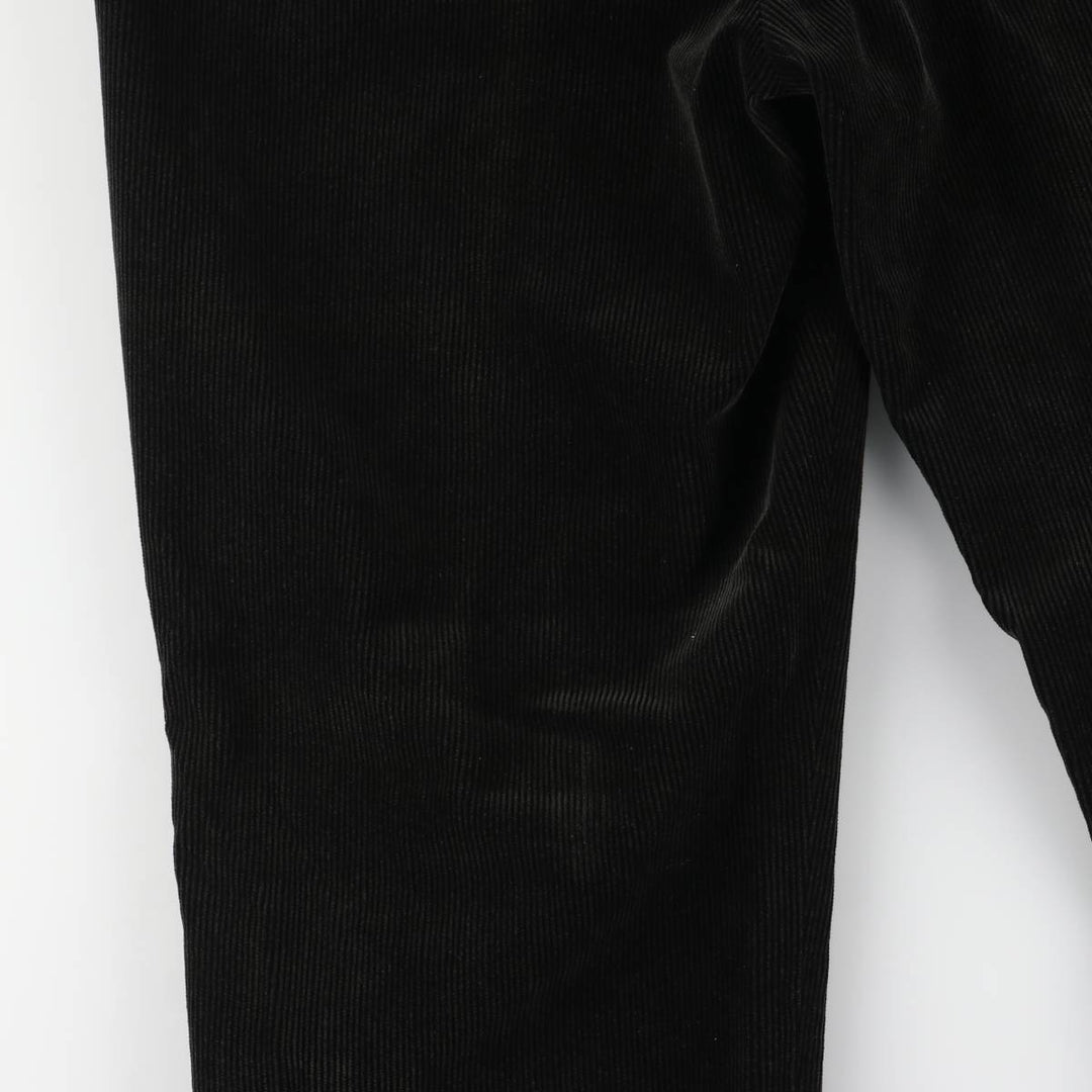 Ralph Lauren Polo by Ralph Lauren Men's Corduroy Pants, Size W34 cotton black type Vintage Second Hand