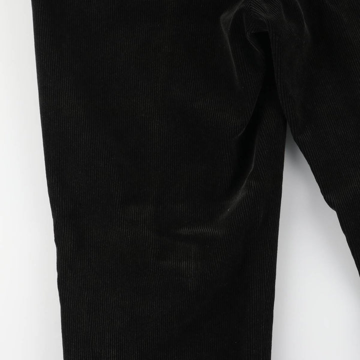 Ralph Lauren Polo by Ralph Lauren Men's Corduroy Pants, Size W34 cotton black type Vintage Second Hand