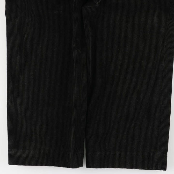 Ralph Lauren Polo by Ralph Lauren Men's Corduroy Pants, Size W34 cotton black type Vintage Second Hand