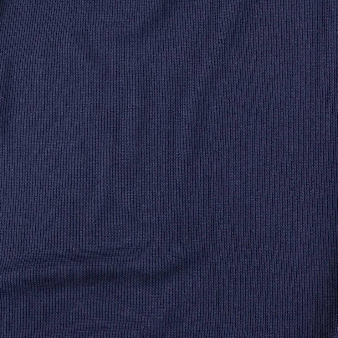 Ralph Lauren POLO RALPH LAUREN long-sleeved long dress, women's size M cotton navy blue type Vintage Second Hand