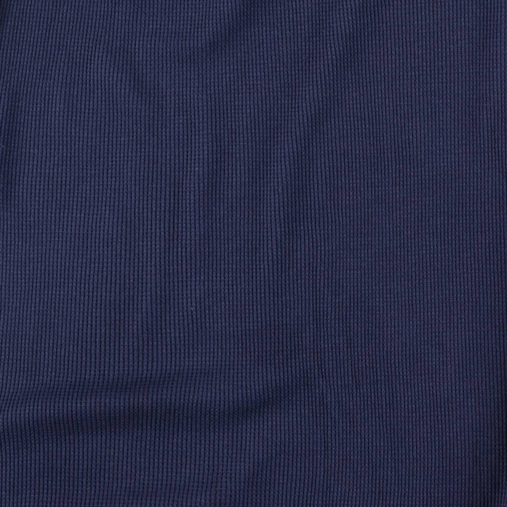 Ralph Lauren POLO RALPH LAUREN long-sleeved long dress, women's size M cotton navy blue type Vintage Second Hand