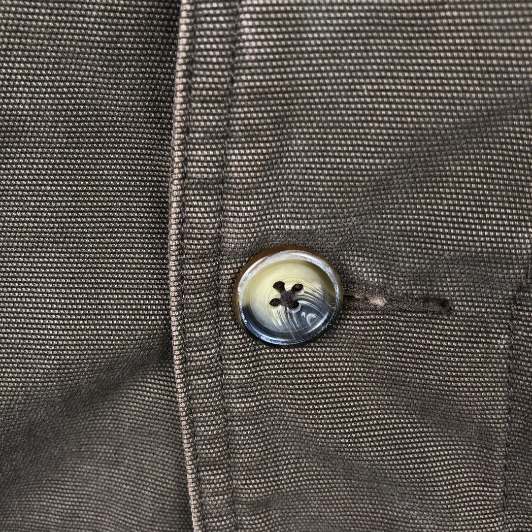 90s-00'S Eddie Bauer Hunting Jacket, Men's XL cotton brown type Vintage Second Hand
