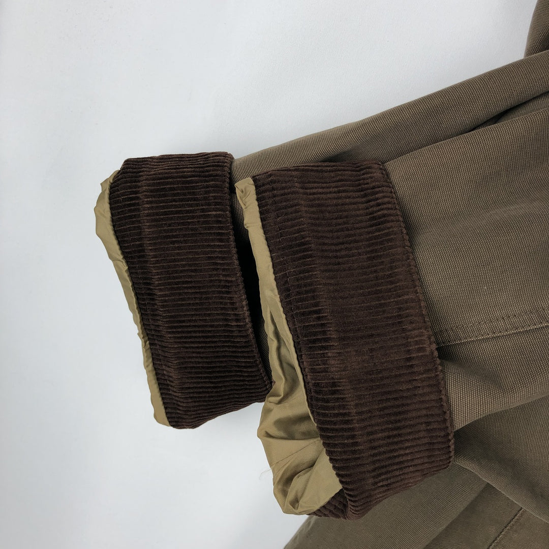 90s-00'S Eddie Bauer Hunting Jacket, Men's XL cotton brown type Vintage Second Hand