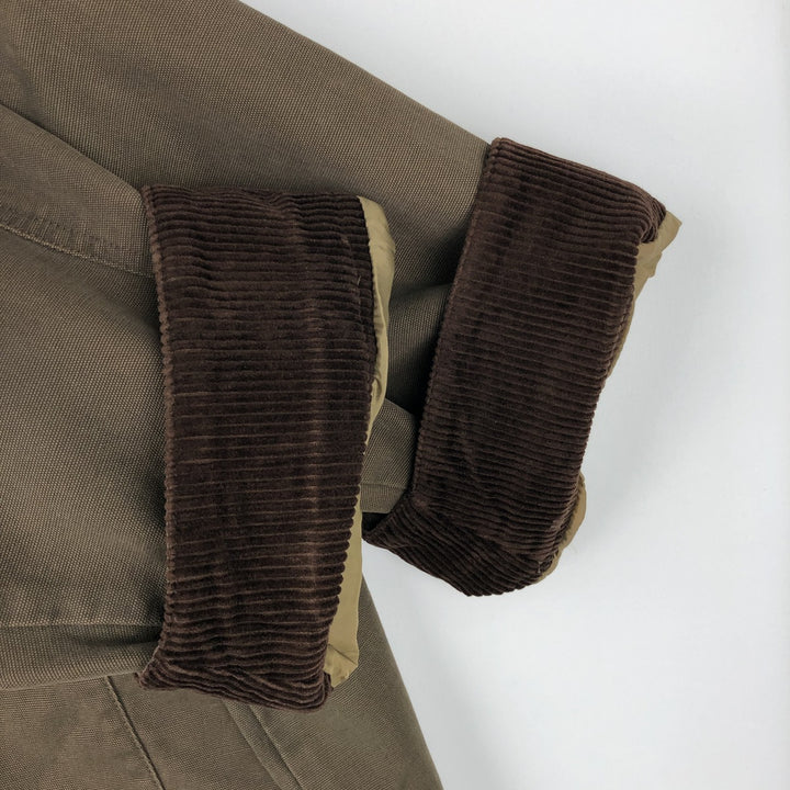 90s-00'S Eddie Bauer Hunting Jacket, Men's XL cotton brown type Vintage Second Hand