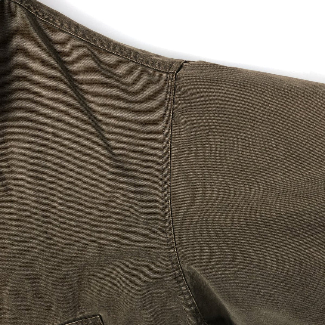 90s-00'S Eddie Bauer Hunting Jacket, Men's XL cotton brown type Vintage Second Hand