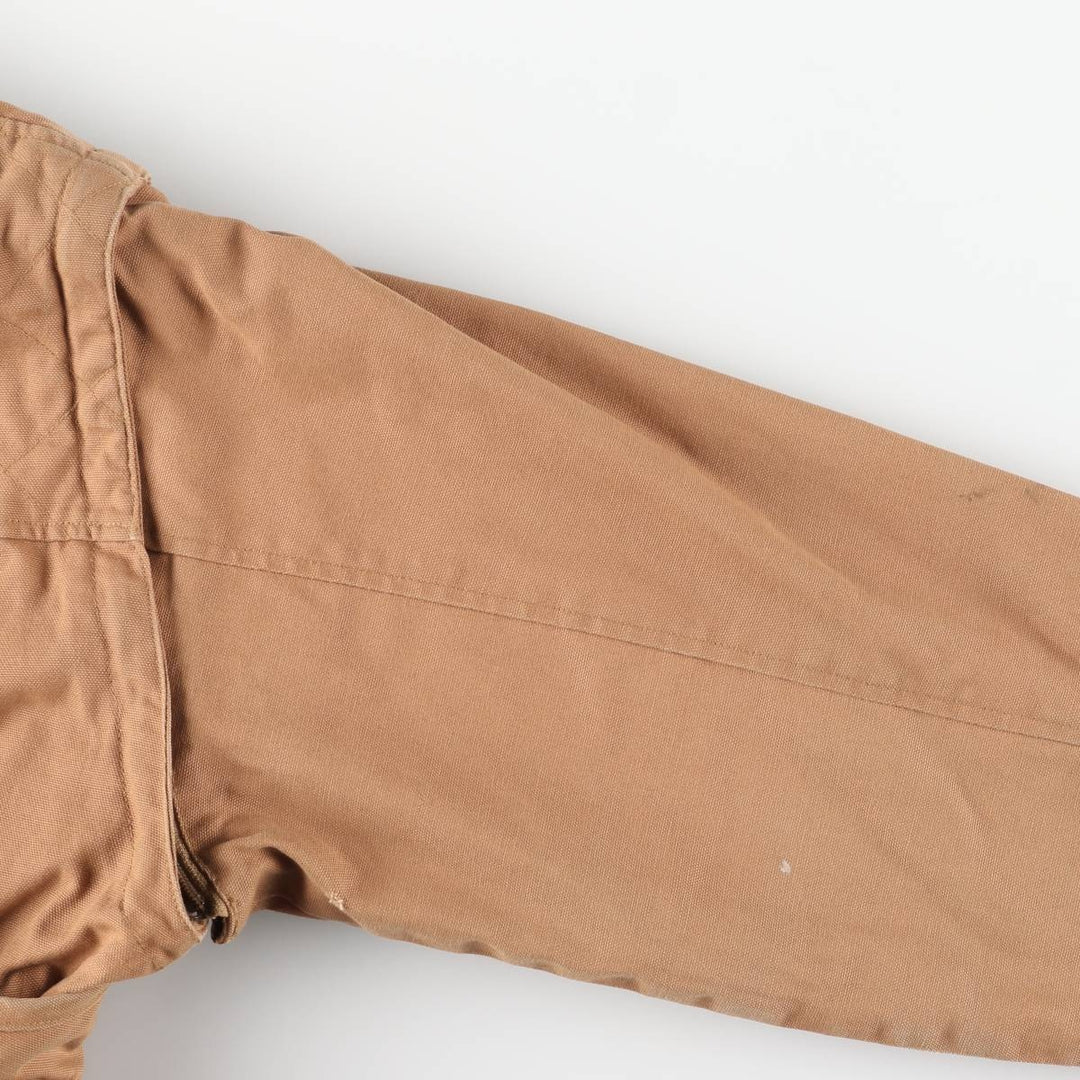 90s-00'S WOOLRICH padded duck hunting jacket, men's size L cotton brown type Vintage Second Hand