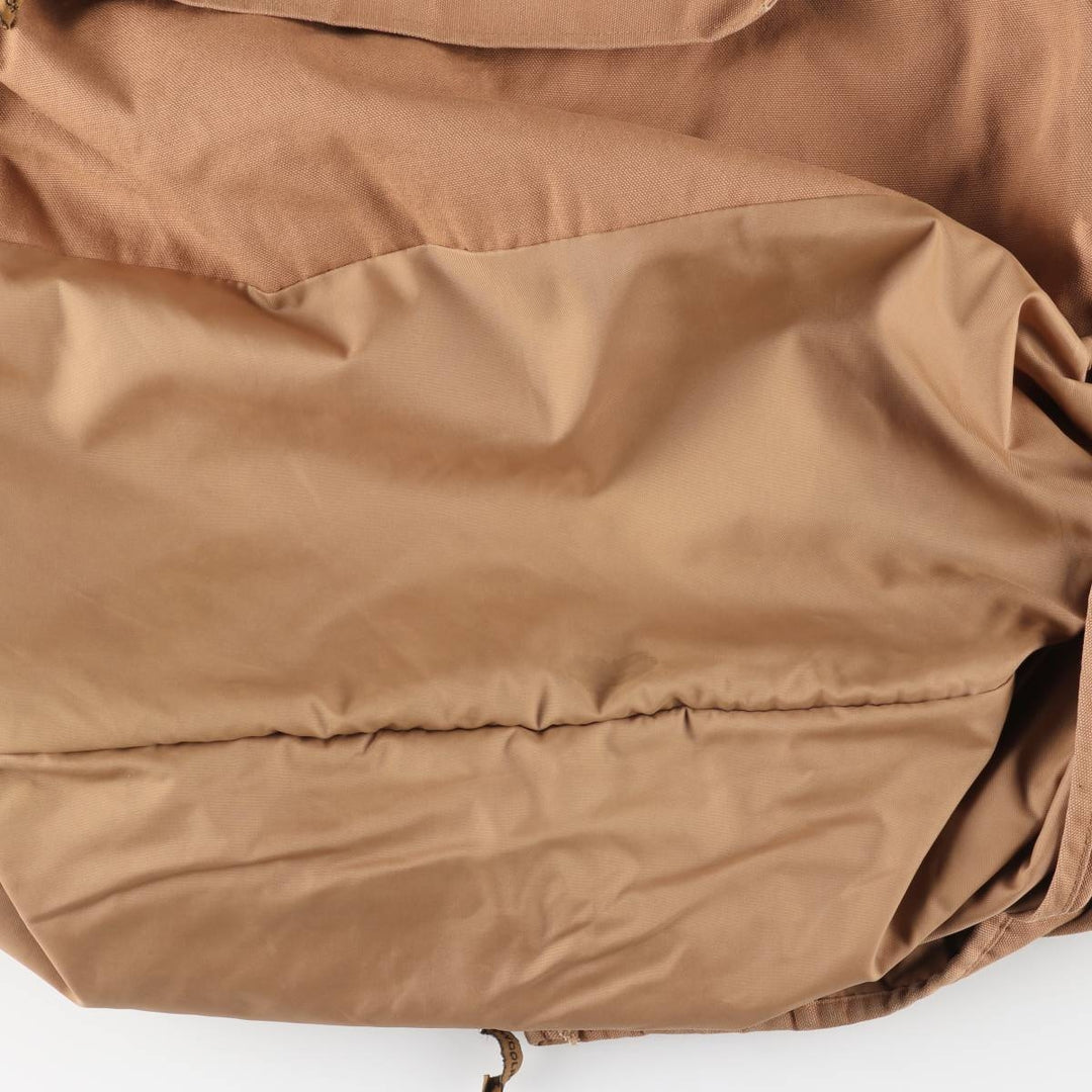 90s-00'S WOOLRICH padded duck hunting jacket, men's size L cotton brown type Vintage Second Hand