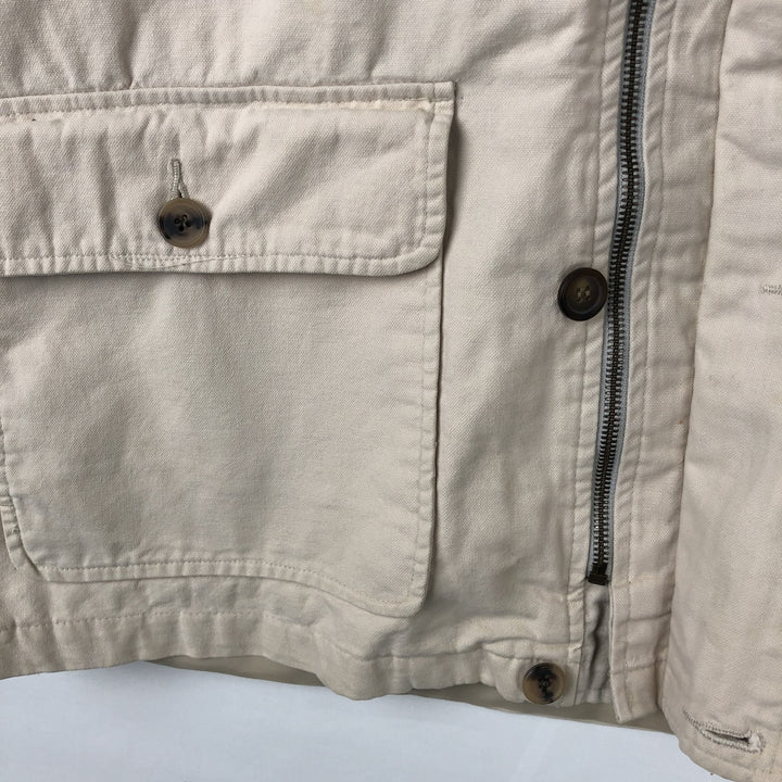 Ralph Lauren Chaps hunting jacket, men's size L cotton Beige type Vintage Second Hand