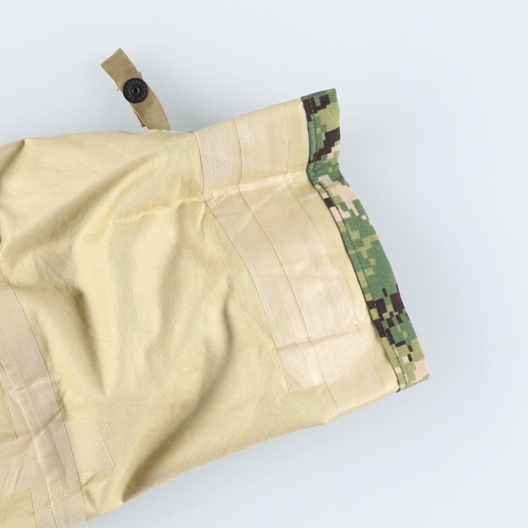 Authentic US military camouflage pattern military Gore-Tex parka, made in the USA, large regular size, equivalent to men's size L Nylon Khaki type Vintage Second Hand