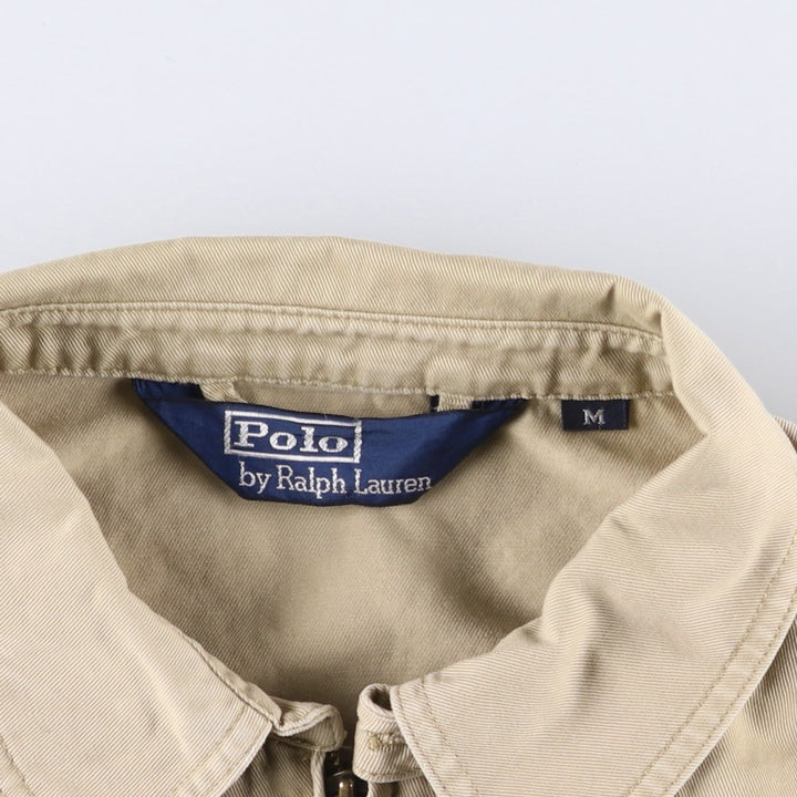 Ralph Lauren POLO by Ralph Lauren Swing Top Sports Jacket Men's M cotton Beige type Vintage Second Hand
