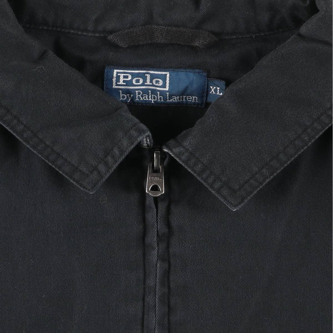 Ralph Lauren POLO by Ralph Lauren Swing Top Sports Jacket Men's XL cotton black type Vintage Second Hand