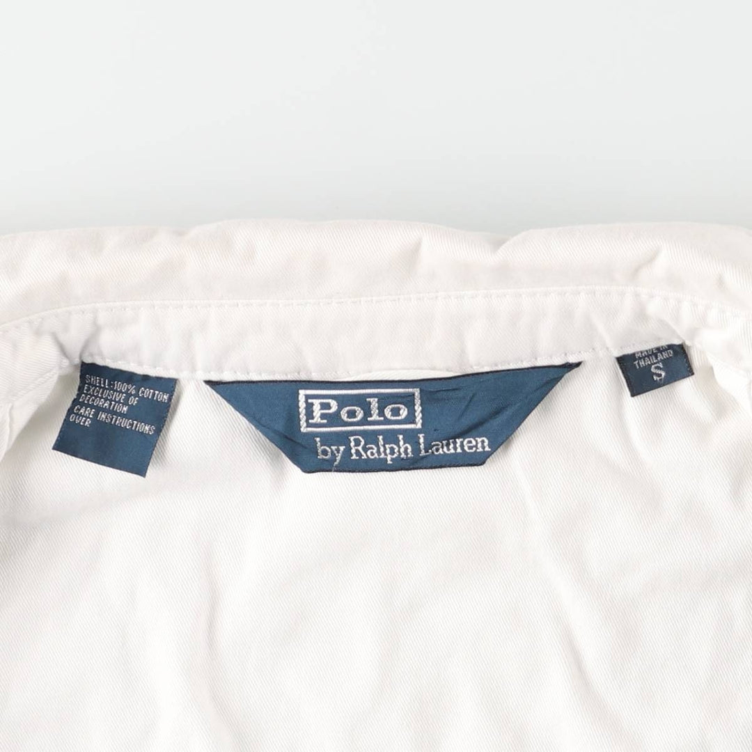 Ralph Lauren POLO by Ralph Lauren Swing Top Sports Jacket Men's S cotton white type Vintage Second Hand