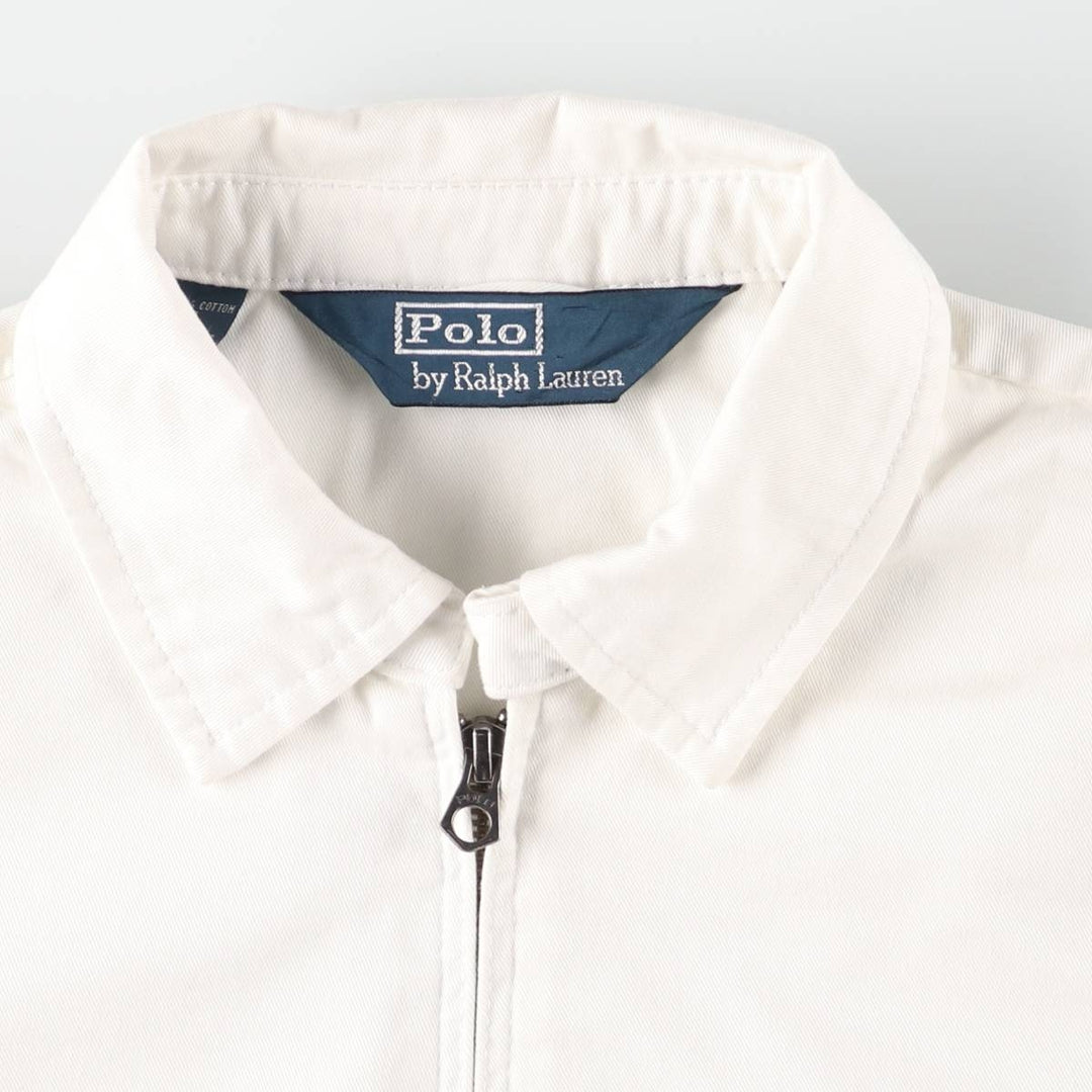 Ralph Lauren POLO by Ralph Lauren Swing Top Sports Jacket Men's S cotton white type Vintage Second Hand