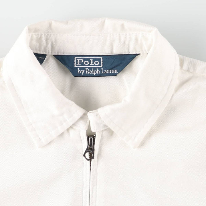 Ralph Lauren POLO by Ralph Lauren Swing Top Sports Jacket Men's S cotton white type Vintage Second Hand