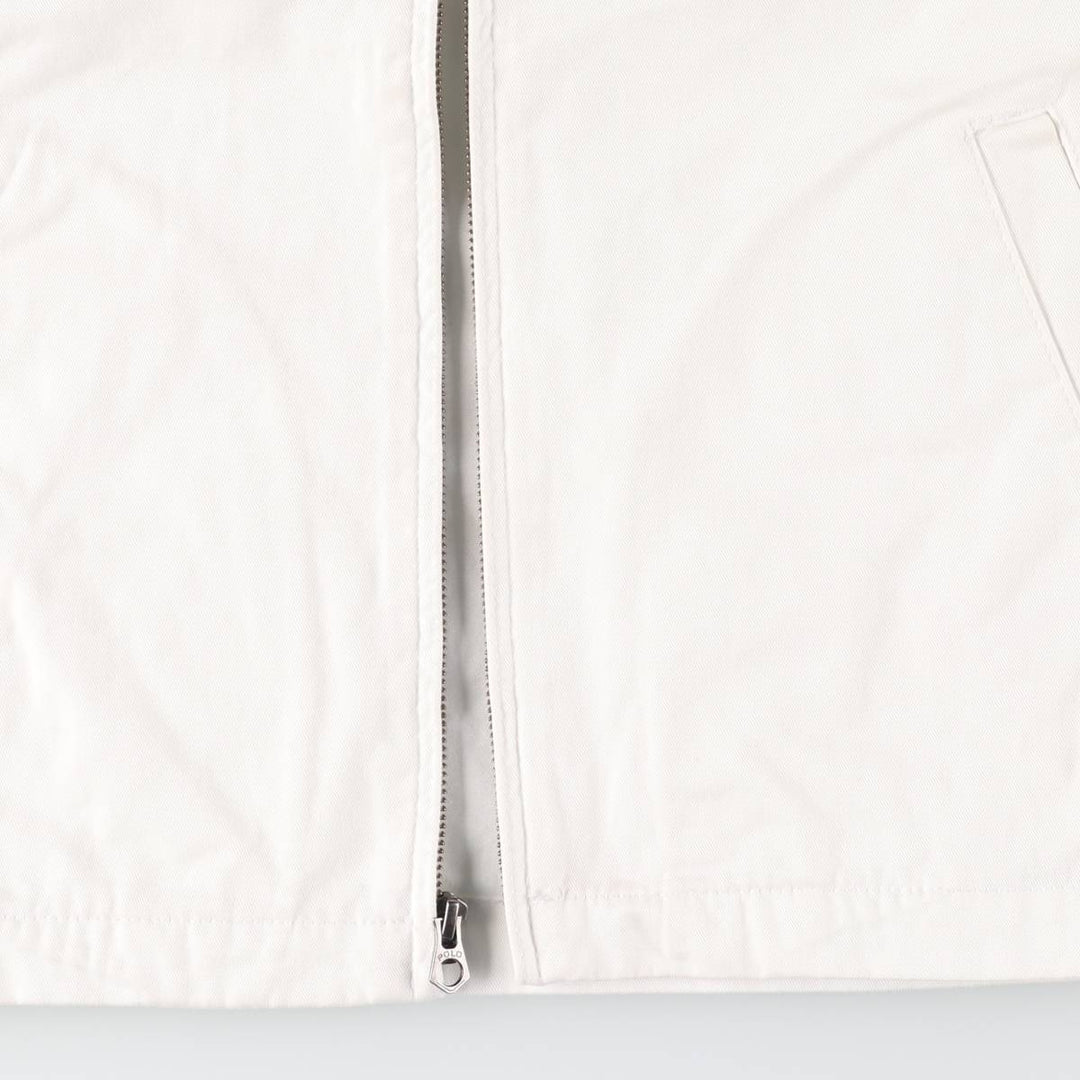 Ralph Lauren POLO by Ralph Lauren Swing Top Sports Jacket Men's S cotton white type Vintage Second Hand