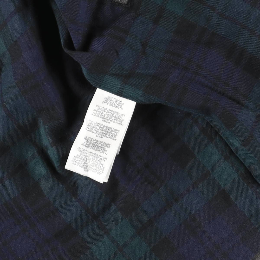 Ralph Lauren POLO RALPH LAUREN Harrington Jacket Swing Top Men's M cotton gray type Vintage Second Hand