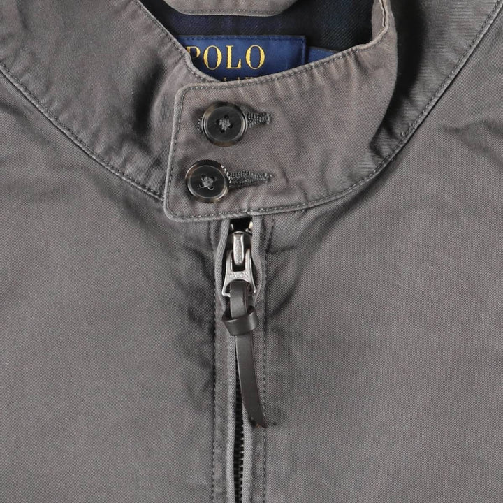 Ralph Lauren POLO RALPH LAUREN Harrington Jacket Swing Top Men's M cotton gray type Vintage Second Hand