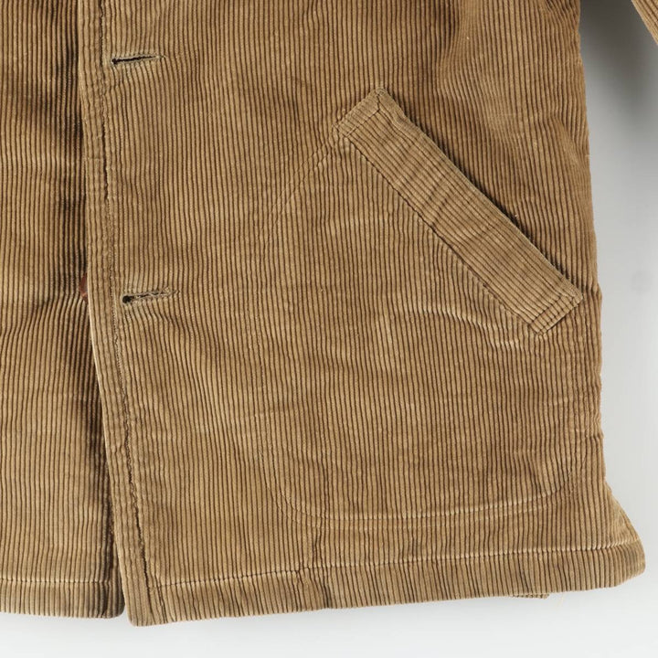 Vintage 1970'S McGREGOR corduroy jacket, size L, men's unclear brown type Vintage Second Hand