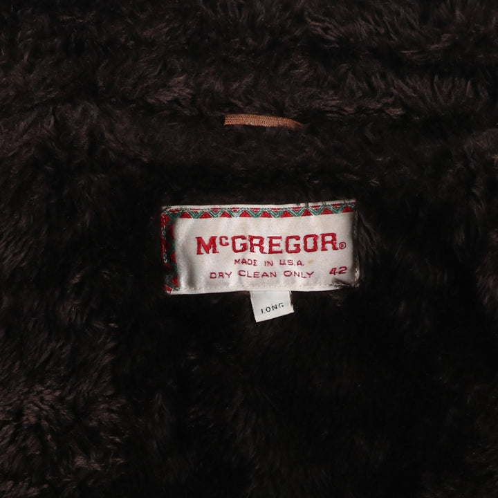 McGREGOR Vintage Corduroy Jacket, Made in USA, Men's XL unclear brown type Vintage Second Hand