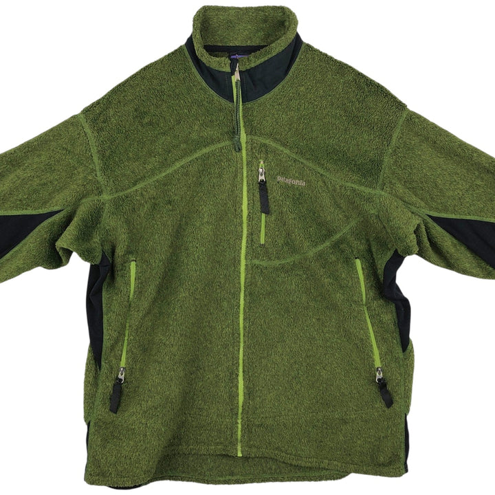 Patagonia Regulator R2 Fleece Jacket, Men's XL unclear green type yellow green Vintage Second Hand