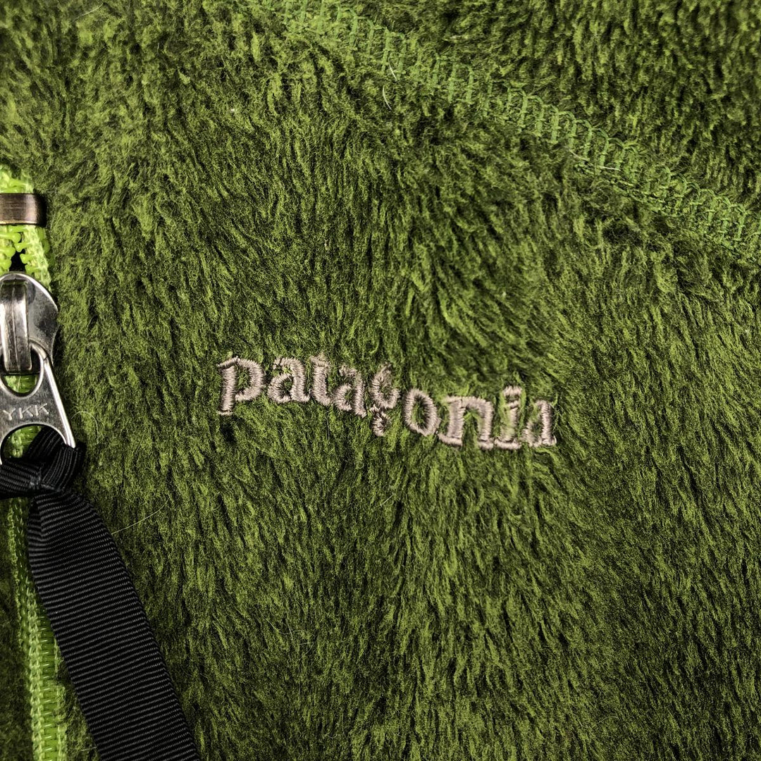 Patagonia Regulator R2 Fleece Jacket, Men's XL unclear green type yellow green Vintage Second Hand