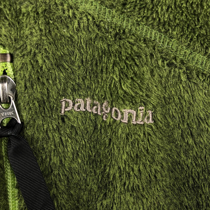 Patagonia Regulator R2 Fleece Jacket, Men's XL unclear green type yellow green Vintage Second Hand